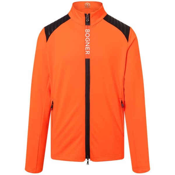 Bogner Men's Basilo Mid Layer Jacket - Shocking Orange1