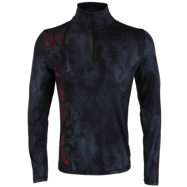Bogner Fire + Ice Mens Oli First Layer Shirt - Black Camouflage1