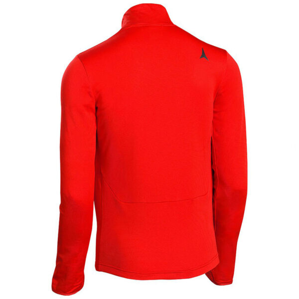 Atomic Mens Savor Fleece Mid Layer Jacket - Red Black2