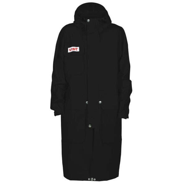 Vist Kids Training Rain Coat Extendable - Black1