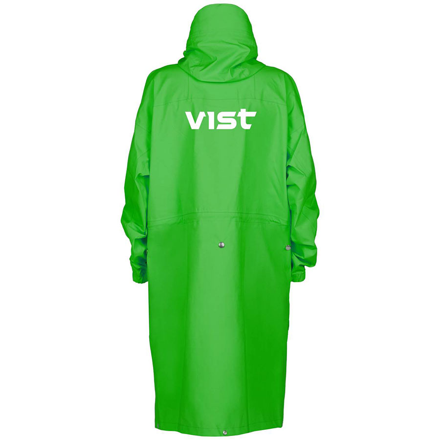 Vist Mens Training Rain Coat Extendable - Green2