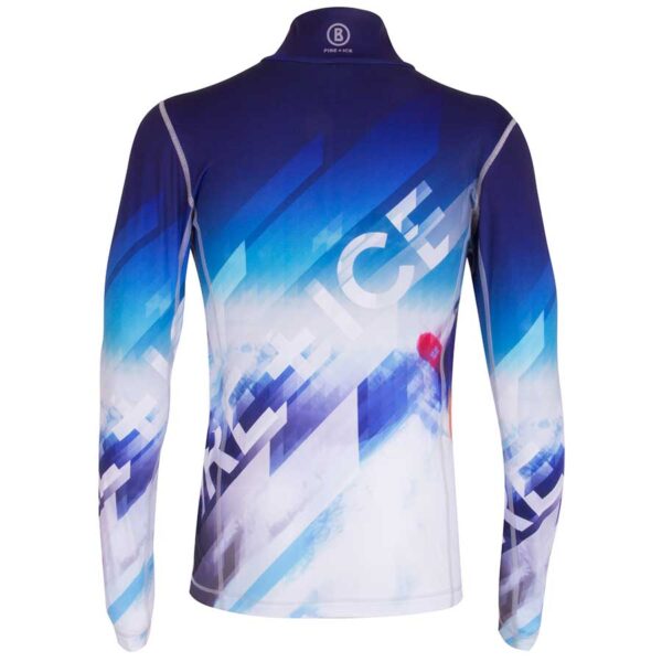 Bogner Fire + Ice Mens Berto2 First Layer Shirt - Cobald Blue2