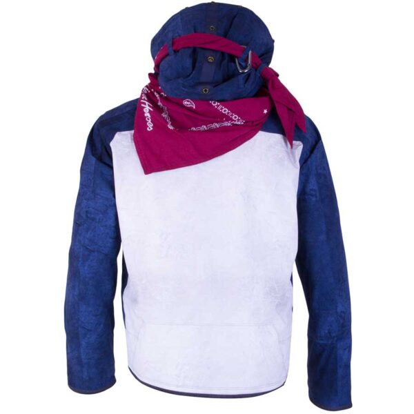 Hell is for Heroes Mens Icona Ski Jacket - White Blue2