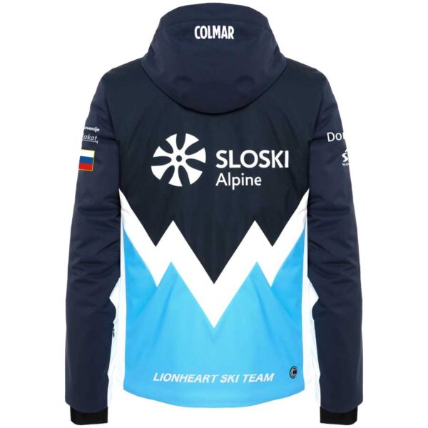 Colmar Mens Slovenian Ski Team Jacket - Light Blue Blue2
